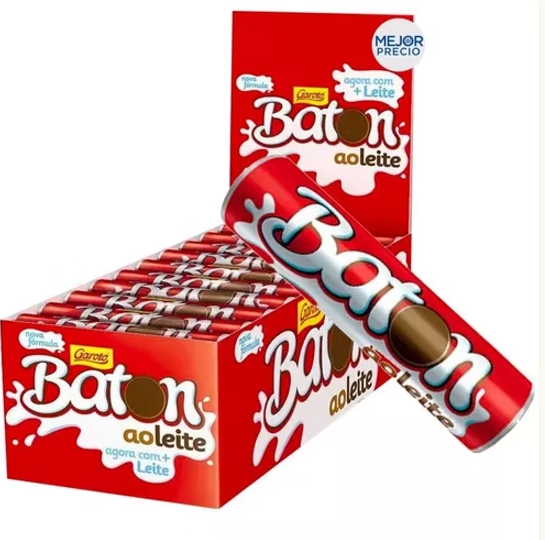 BATON CHOCOLATE CON LECHE x1 unidad