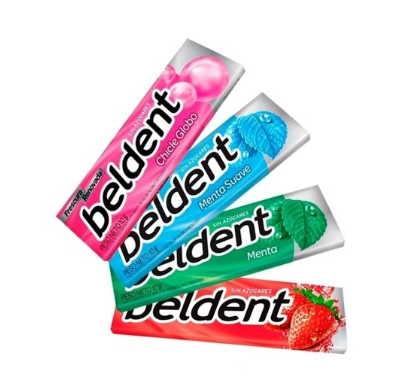 CHICLE BELDENT x1 unidad