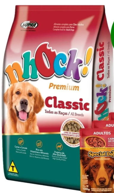 ALIMENTO PERROS NHOCK PREMIUM ADULTOS 1 KG.