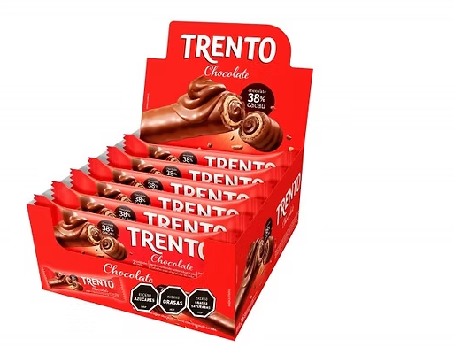 BARQUILLOS TRENTO RELLENOS x1 unidad